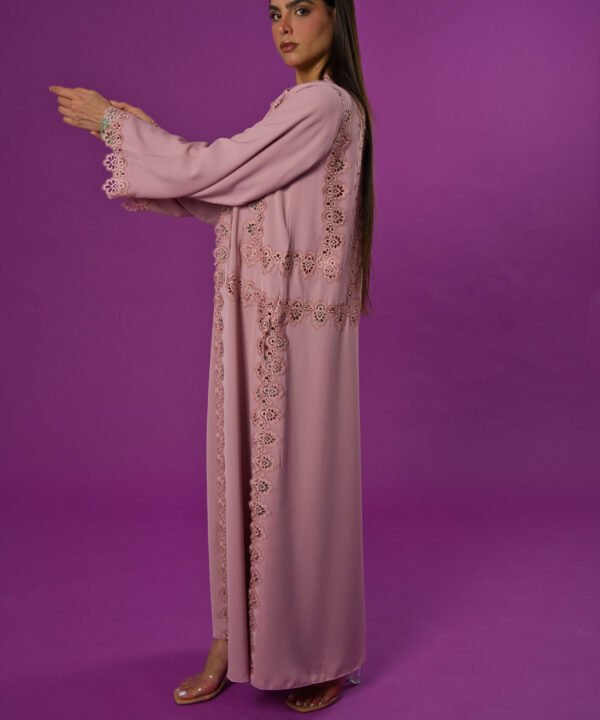 Alternative view of Serene pink lace