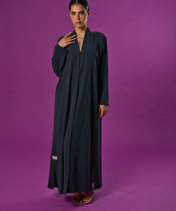 Alternative view of Basic Blue Abaya